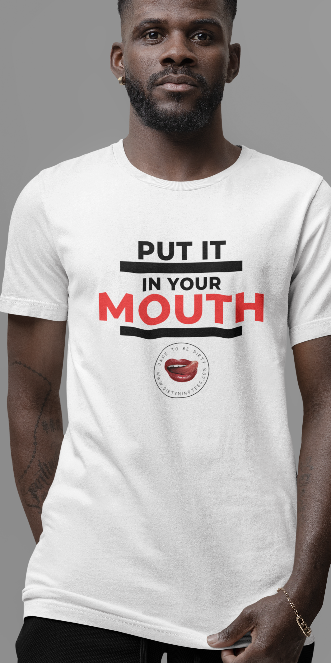 Put It In Your Mouth Men's Tee