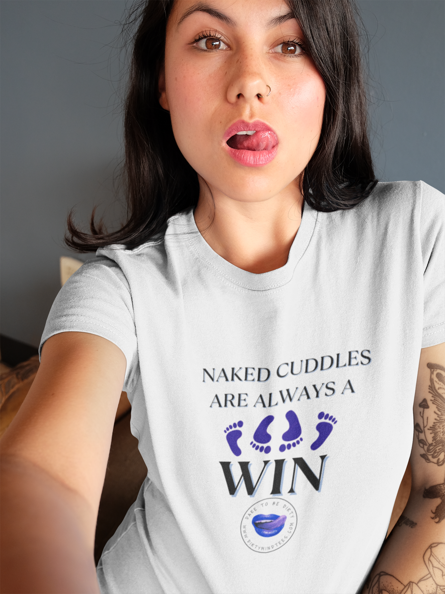 Naked Cuddles Women's Tee