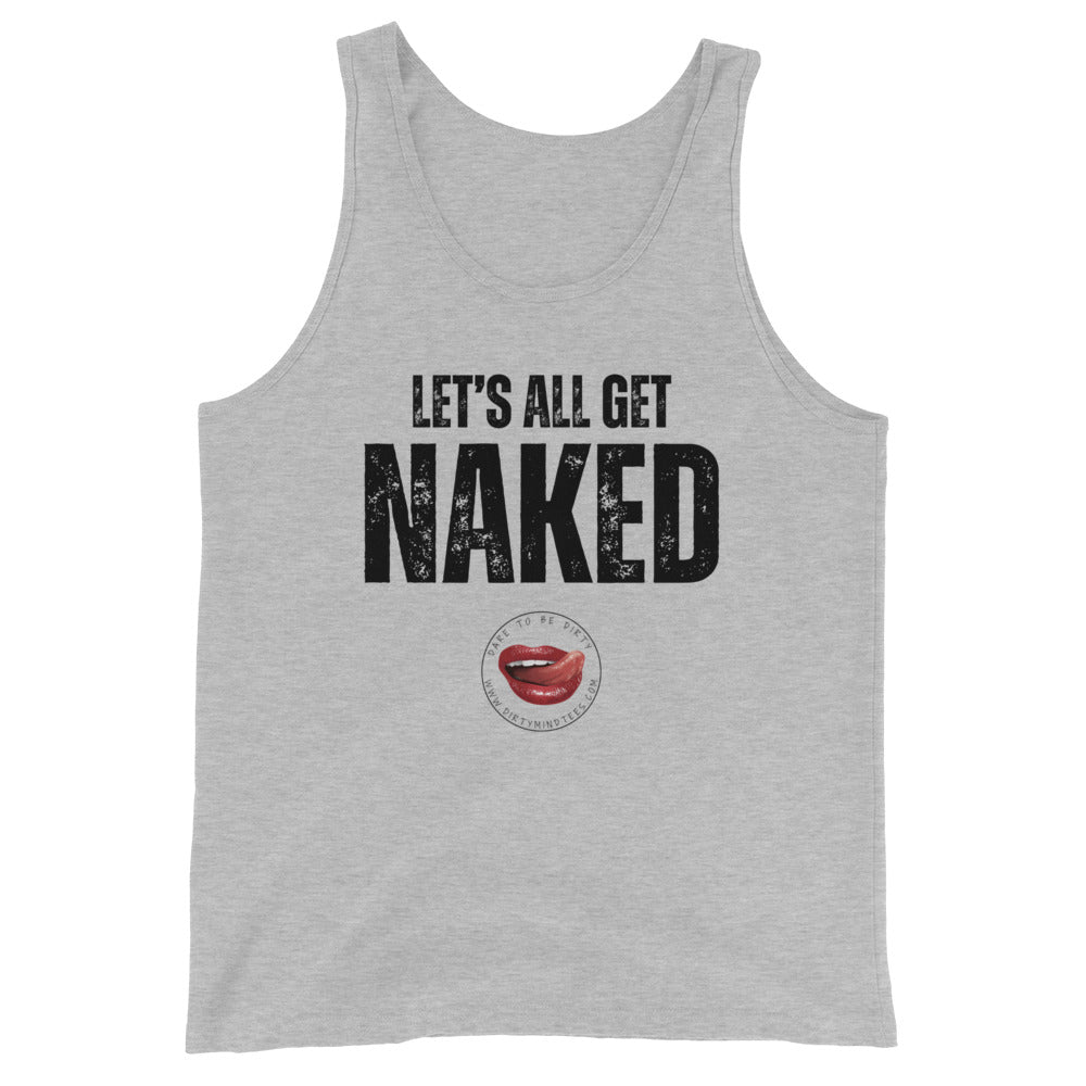 Let's Get Naked Men's Tank Top