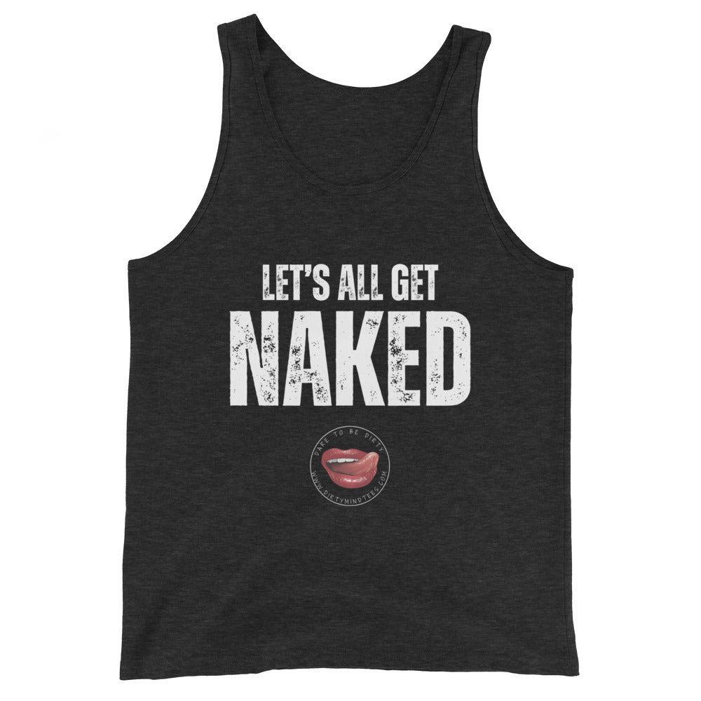Let's Get Naked Men's Tank Top