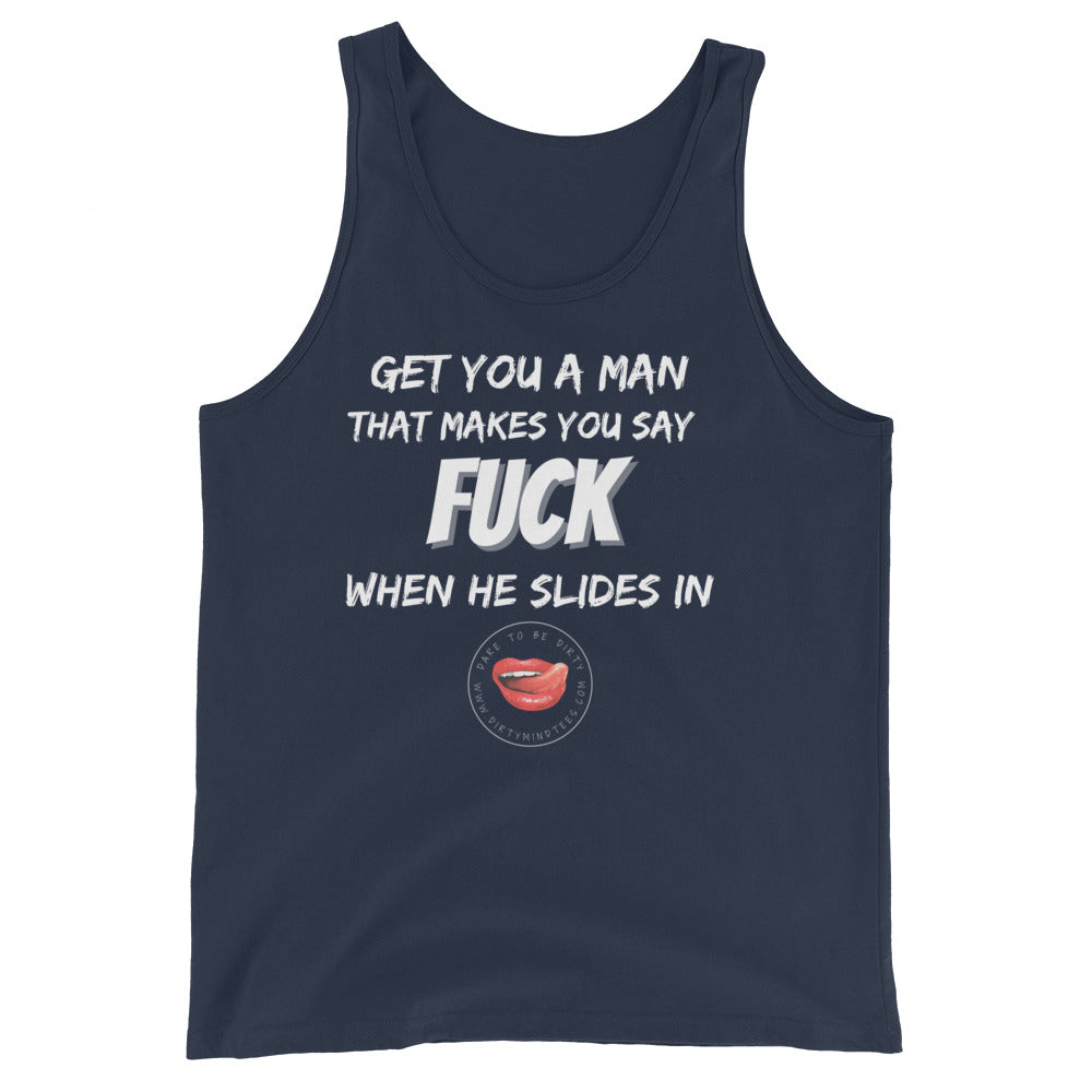 Get You a Man Men's Tank