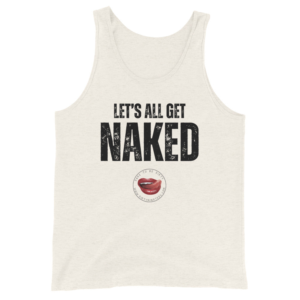 Let's Get Naked Men's Tank Top