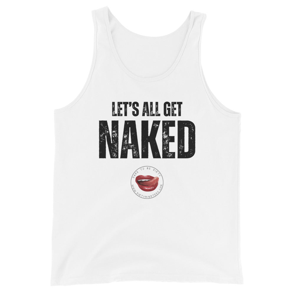 Let's Get Naked Men's Tank Top
