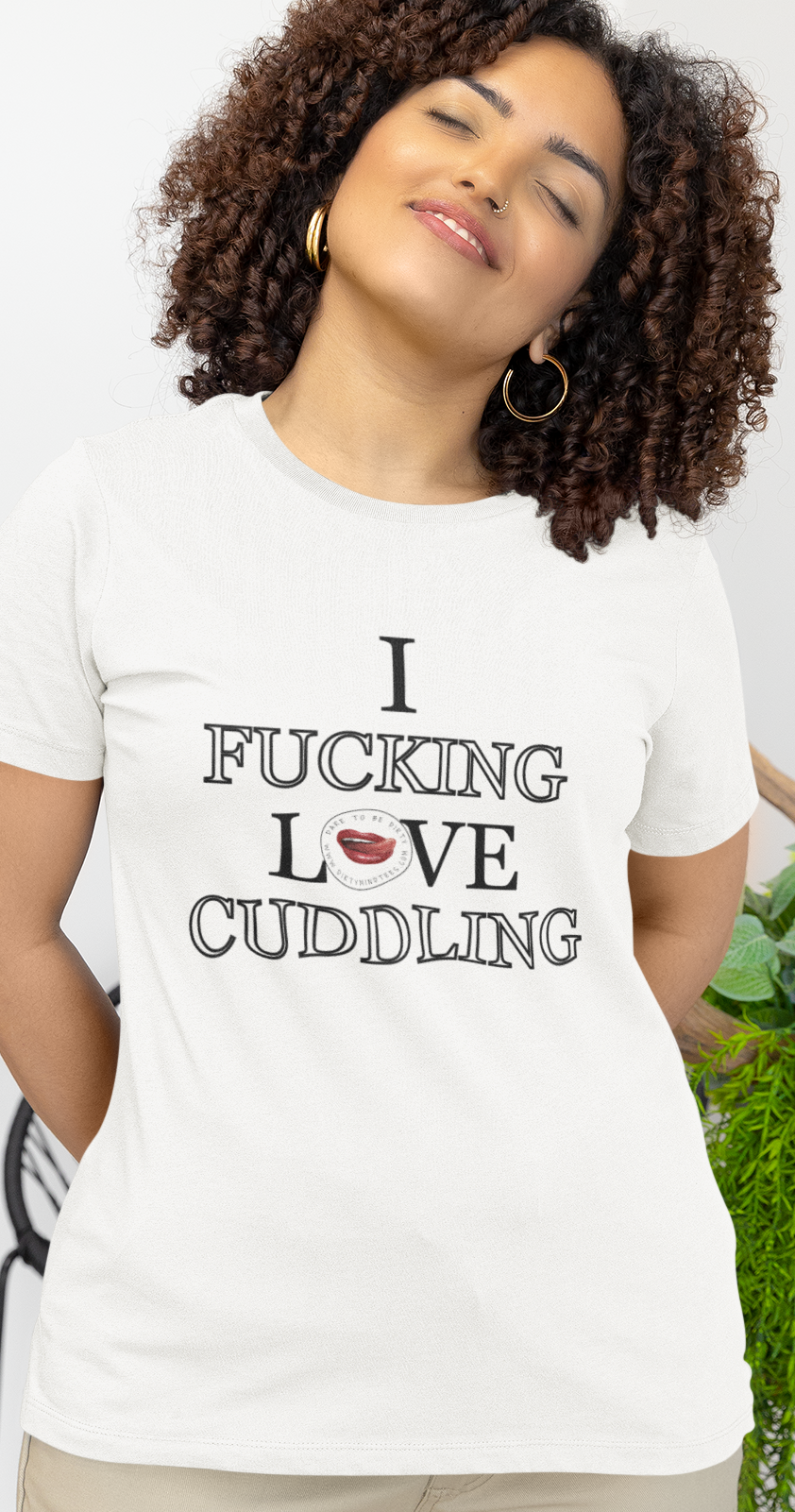 I Love Cuddling Women's Tee