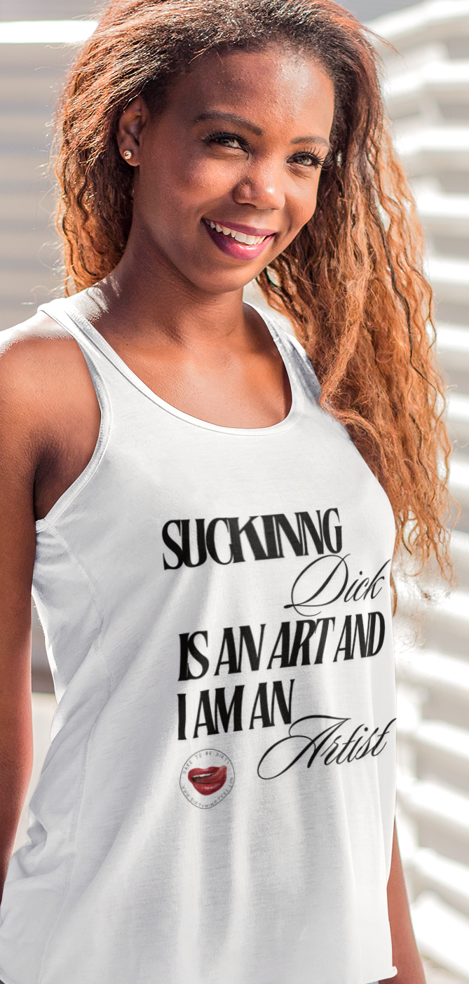 I Am an Artist Women's Racerback Tank