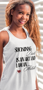 I Am an Artist Women's Racerback Tank