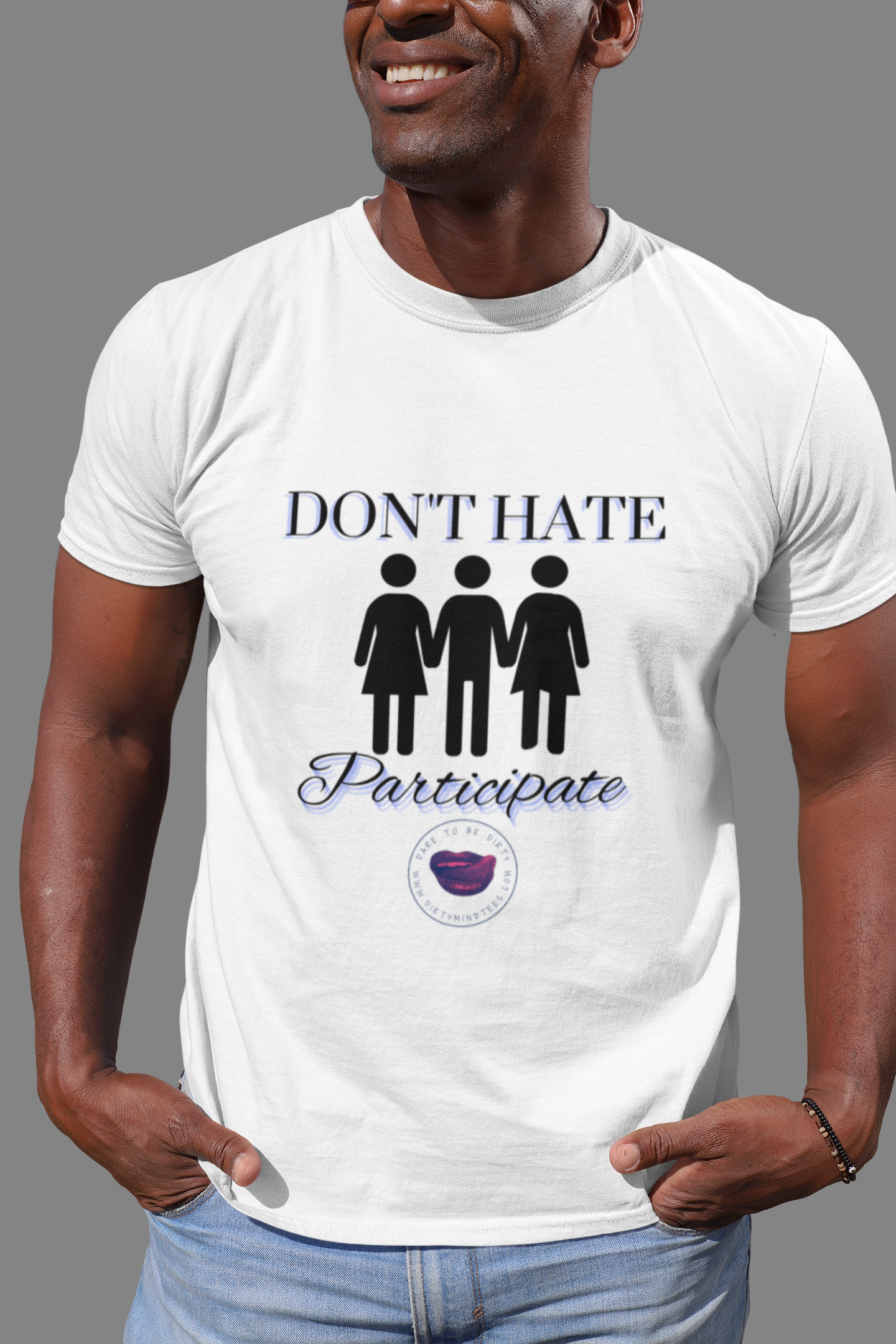 Don't Hate Men's Tee