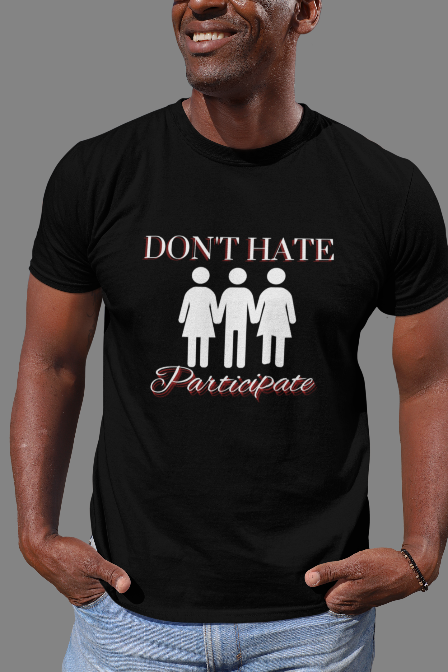 Don't Hate Men's Tee
