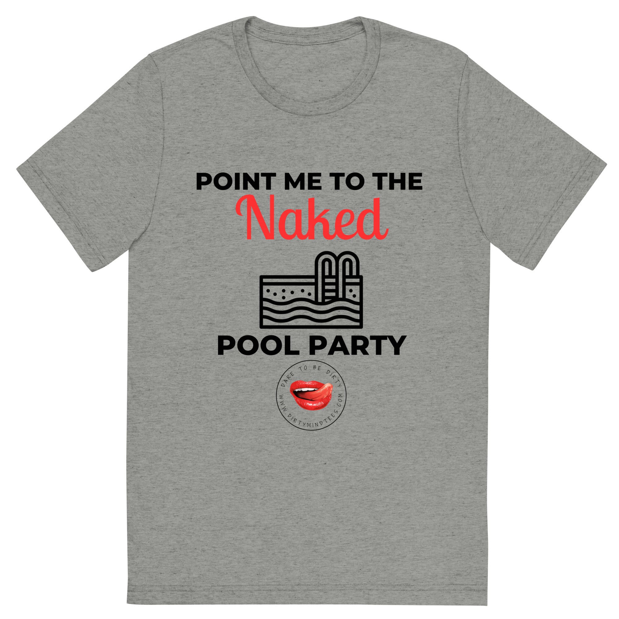Naked Pool Party Men's Tee