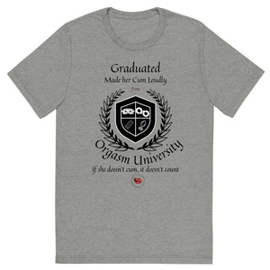 Made Her Cum Loudly Men's Tee