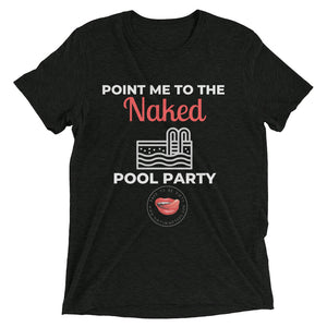 Naked Pool Party Men's Tee