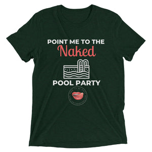 Naked Pool Party Men's Tee