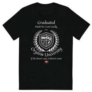 Made Her Cum Loudly Men's Tee