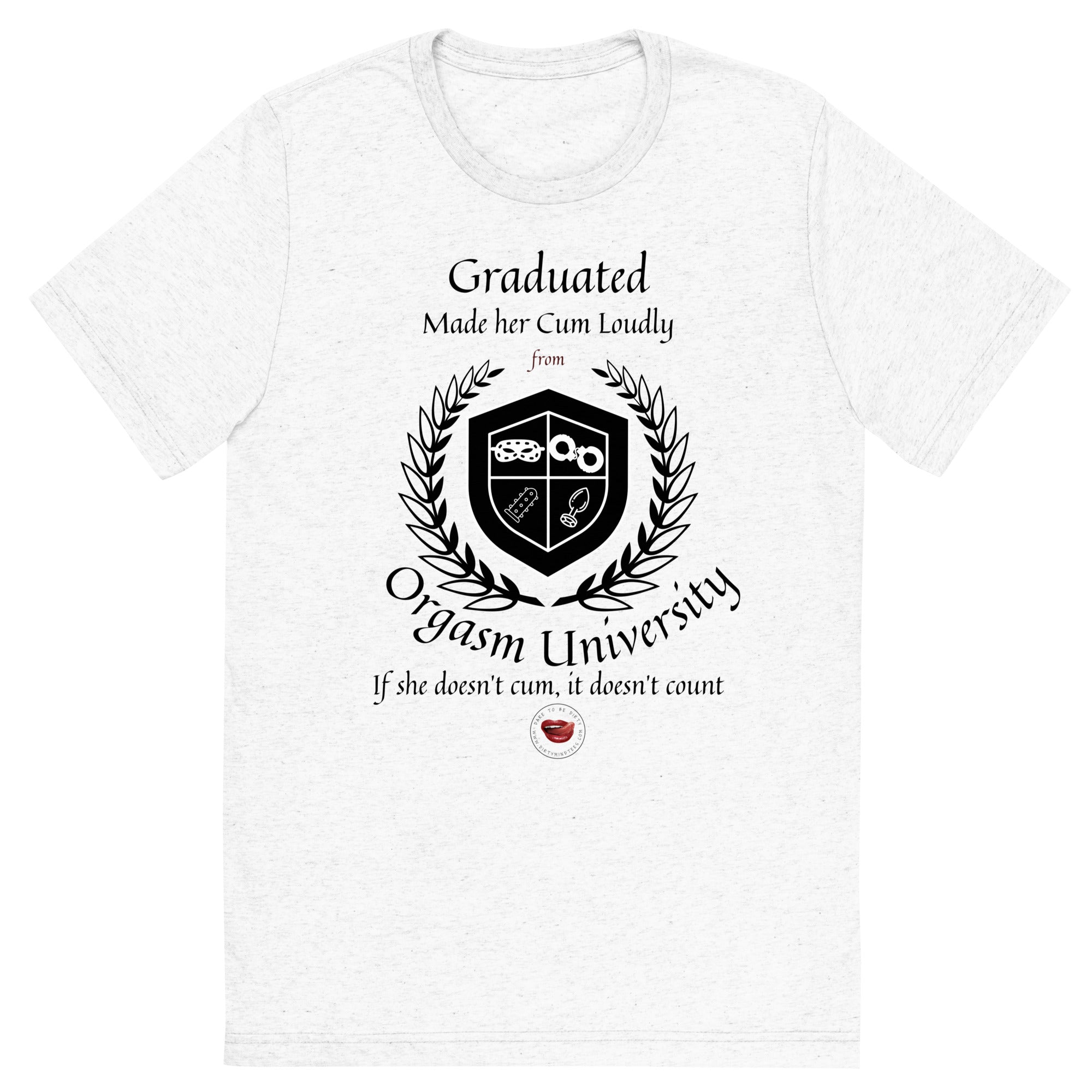 Made Her Cum Loudly Men's Tee