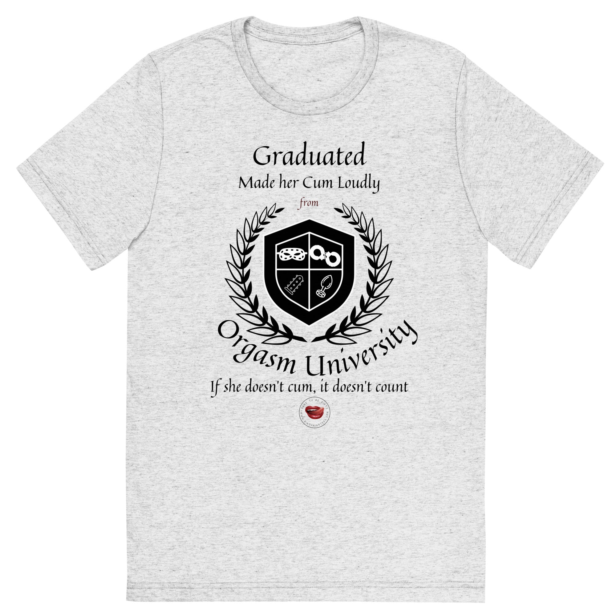 Made Her Cum Loudly Men's Tee