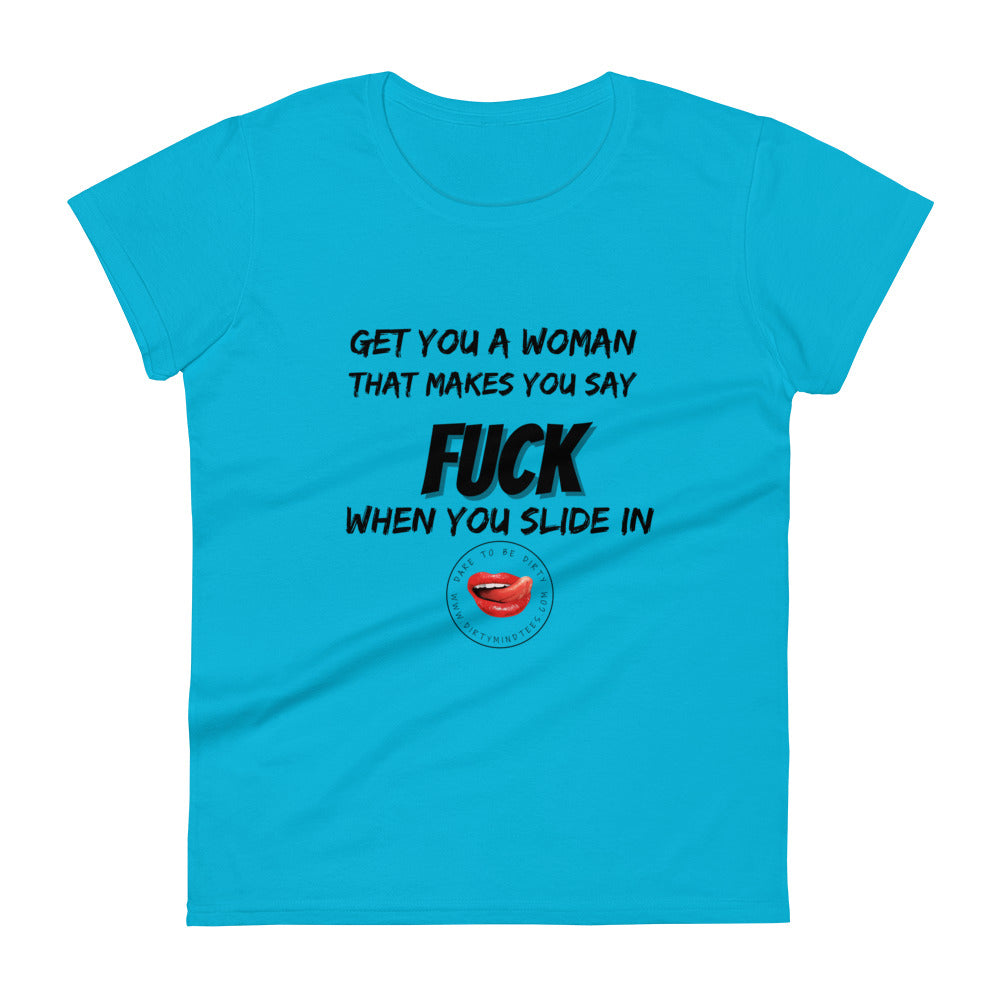 Slide In Women's Tee