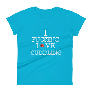 I Love Cuddling Women's Tee