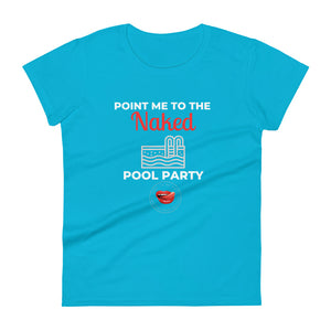Naked Pool Party Women's Tee