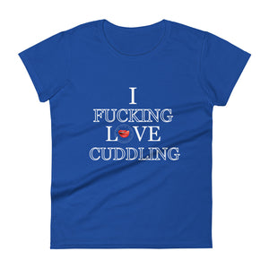 I Love Cuddling Women's Tee