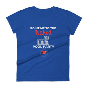 Naked Pool Party Women's Tee