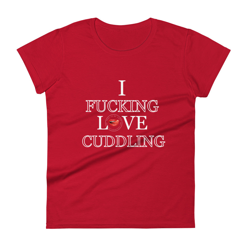 I Love Cuddling Women's Tee