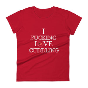 I Love Cuddling Women's Tee