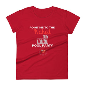 Naked Pool Party Women's Tee