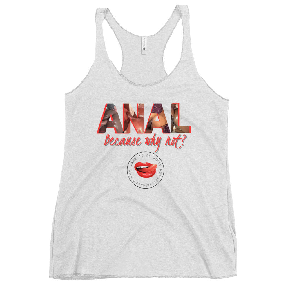 Anal Women's Racerback Tank