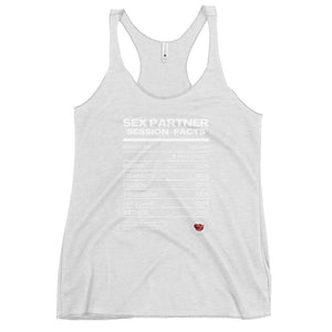 Women's Sex Facts Racerback Tank