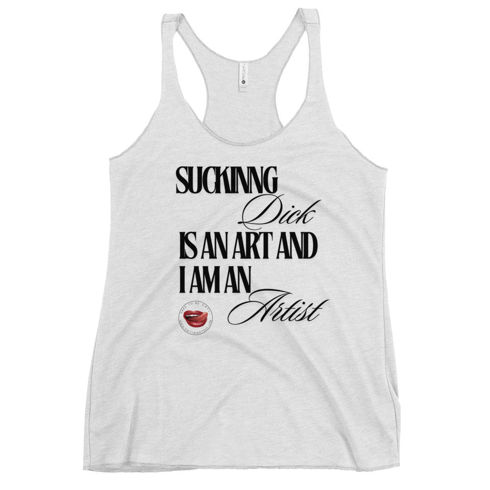I Am an Artist Women's Racerback Tank