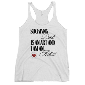 I Am an Artist Women's Racerback Tank
