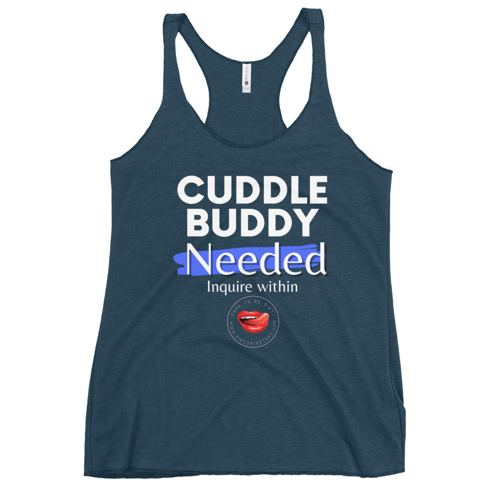 Cuddle Buddy Women's Racerback Tank