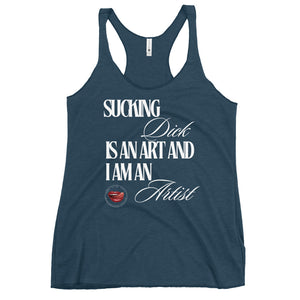 I Am an Artist Women's Racerback Tank