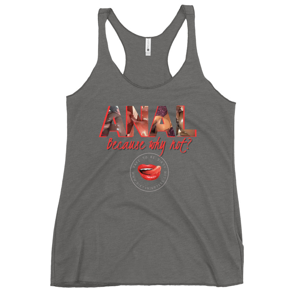 Anal Women's Racerback Tank