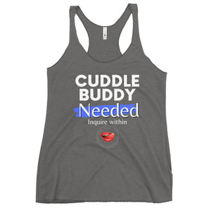 Cuddle Buddy Women's Racerback Tank
