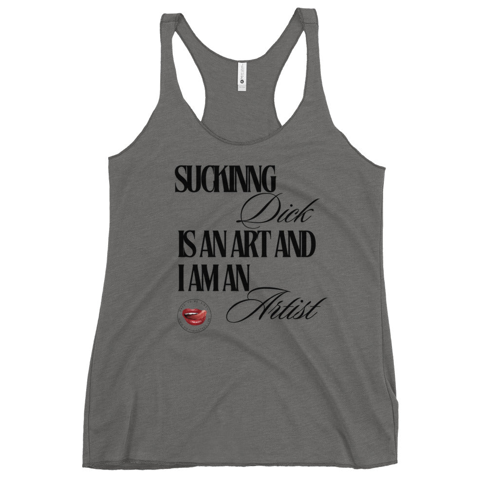 I Am an Artist Women's Racerback Tank
