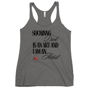 I Am an Artist Women's Racerback Tank