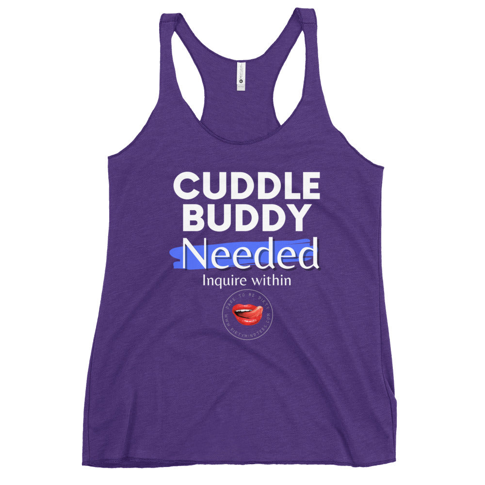 Cuddle Buddy Women's Racerback Tank