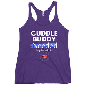 Cuddle Buddy Women's Racerback Tank