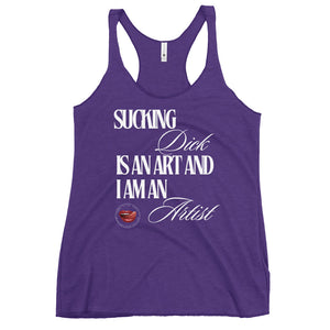 I Am an Artist Women's Racerback Tank
