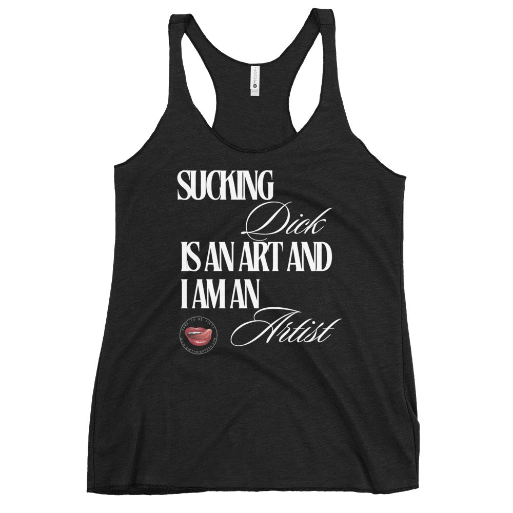 I Am an Artist Women's Racerback Tank