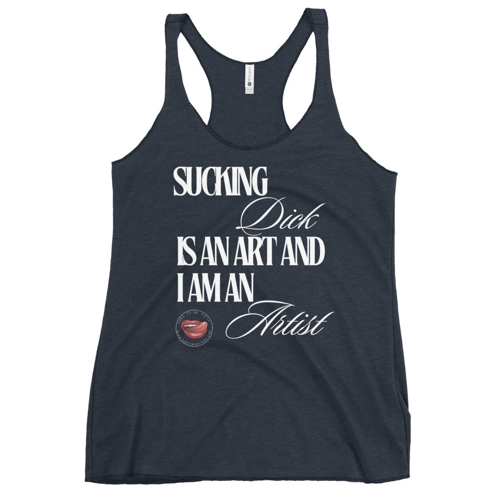 I Am an Artist Women's Racerback Tank