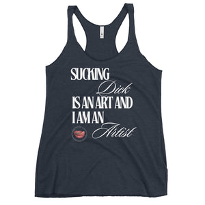 I Am an Artist Women's Racerback Tank
