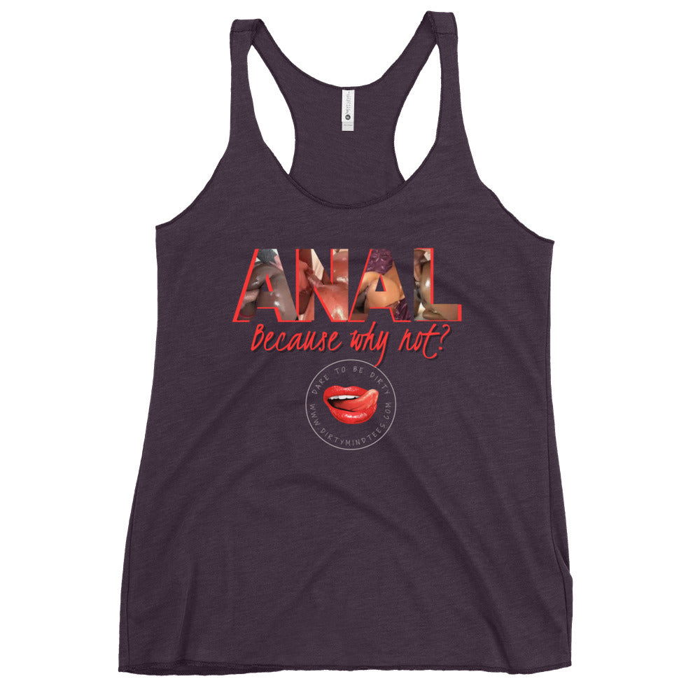 Anal Women's Racerback Tank