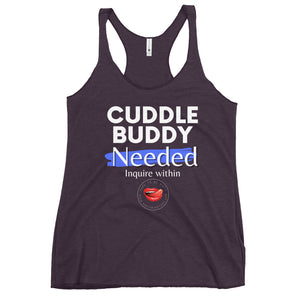 Cuddle Buddy Women's Racerback Tank