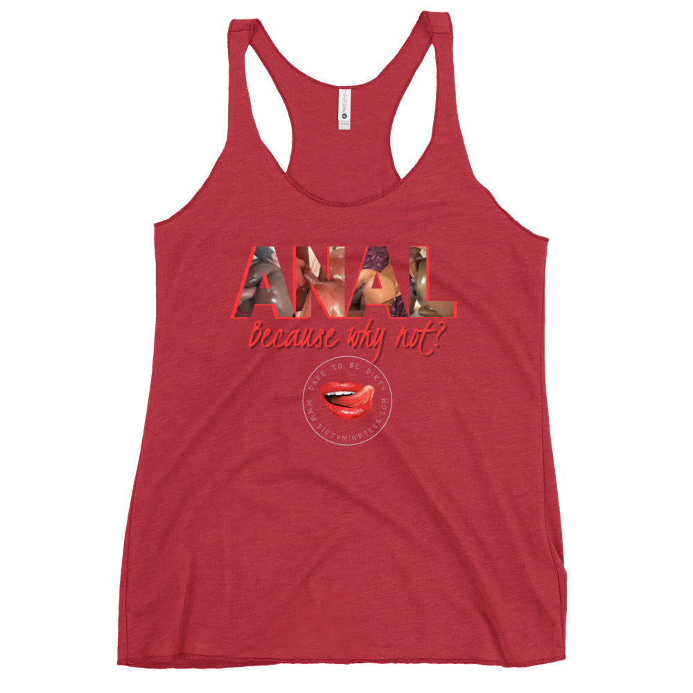Anal Women's Racerback Tank