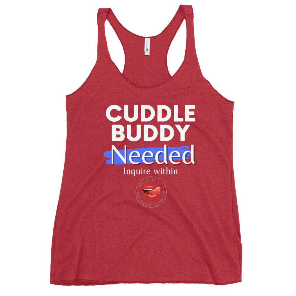 Cuddle Buddy Women's Racerback Tank