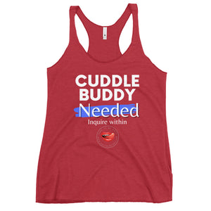 Cuddle Buddy Women's Racerback Tank