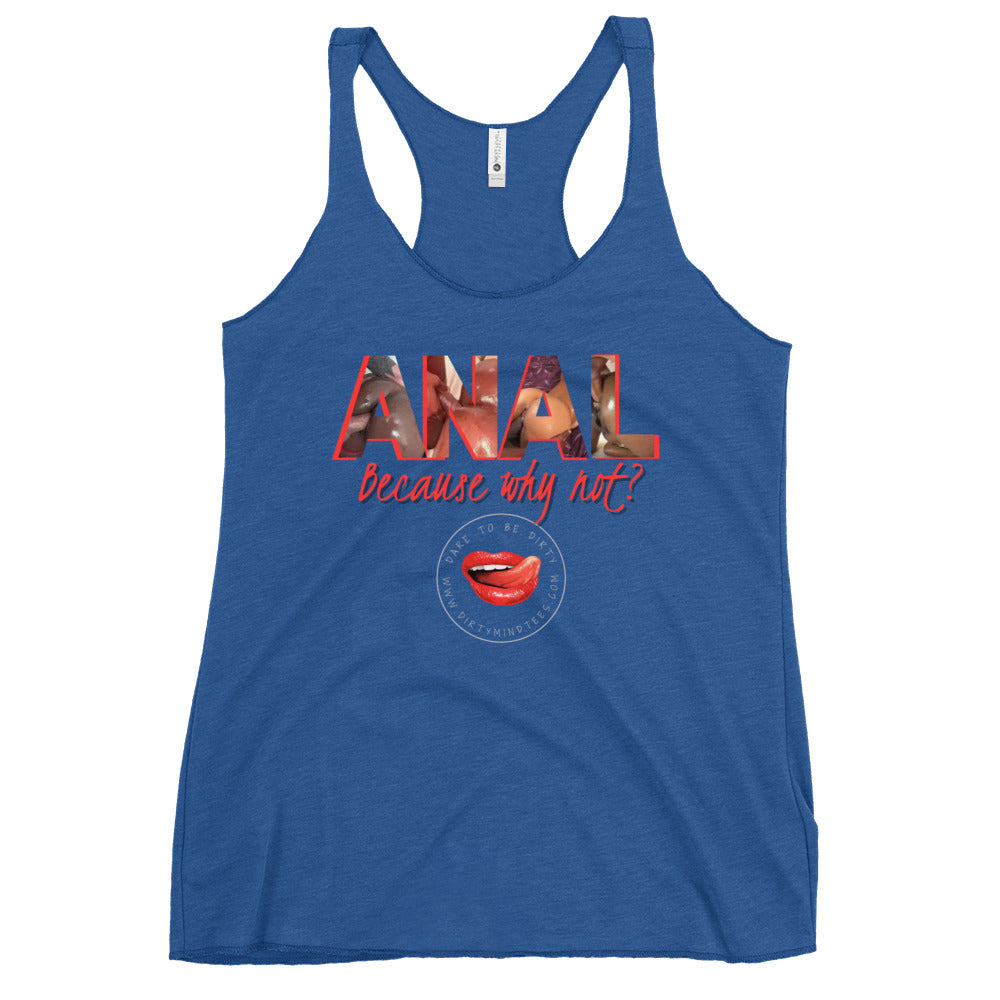 Anal Women's Racerback Tank