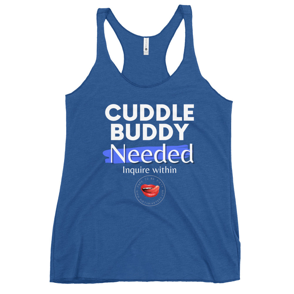 Cuddle Buddy Women's Racerback Tank
